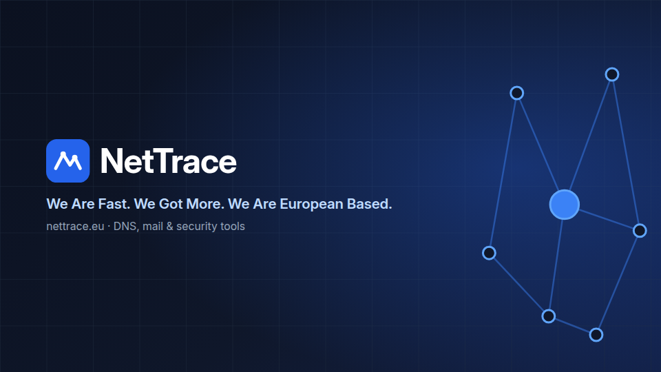 NetTrace banner 960 × 540